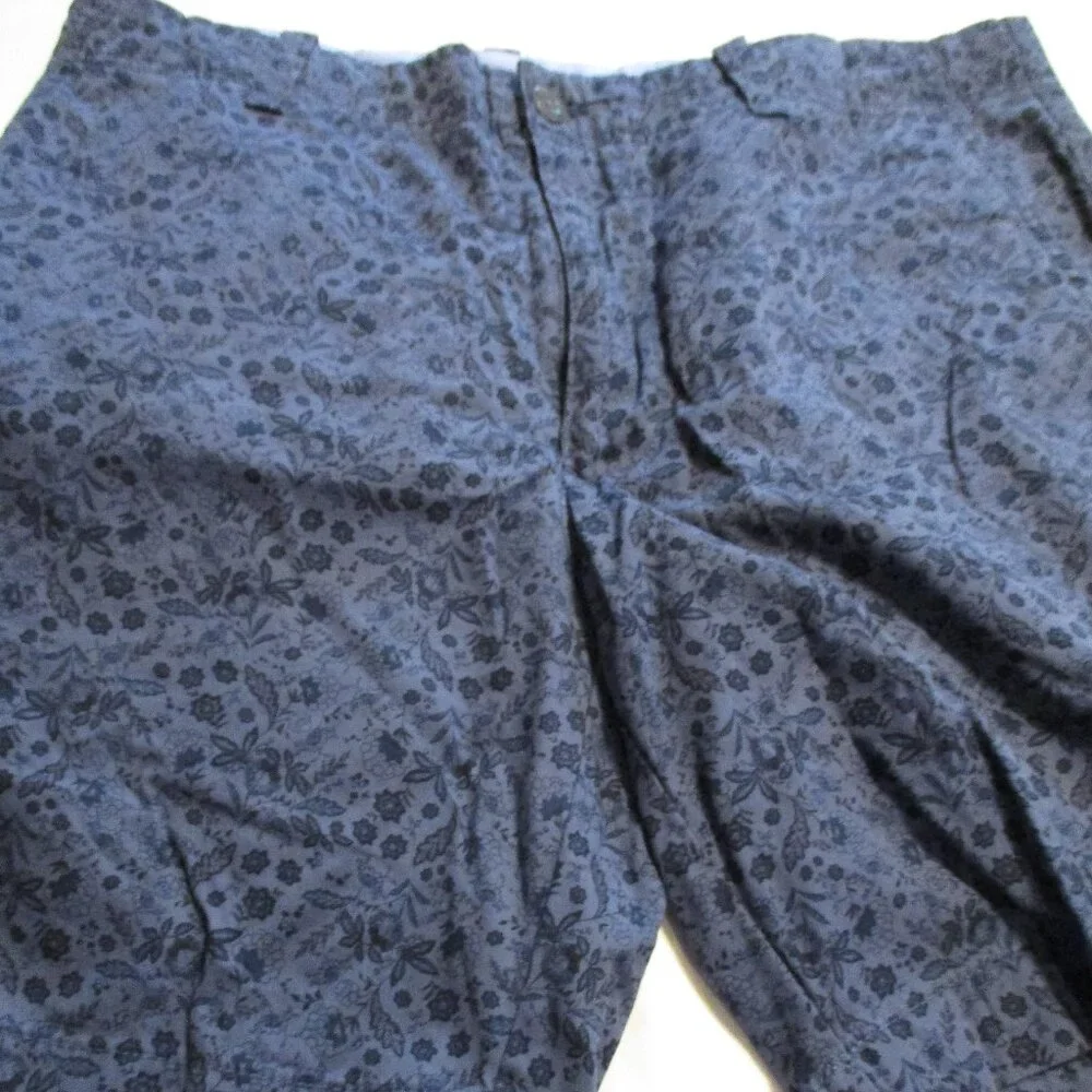 Round Tree Yorke Shorts Men Size 36 Blue Pockets Outdoor Beach Pool Shorts